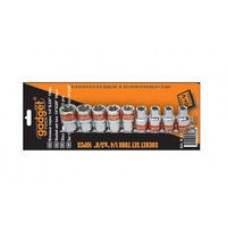 Set 10 tubulare prindere 1/4" & 3/8"..